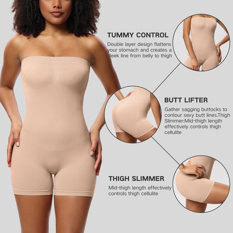 Bodysuit Factory - OEM Custom Plus Size High Waist Butt
