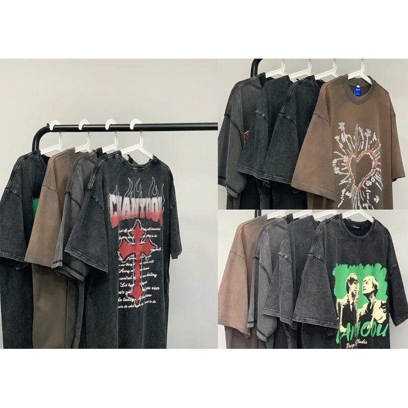 Uniform Set Manufacturer - OEM Custom Cotton Oversized Tshirt Cap