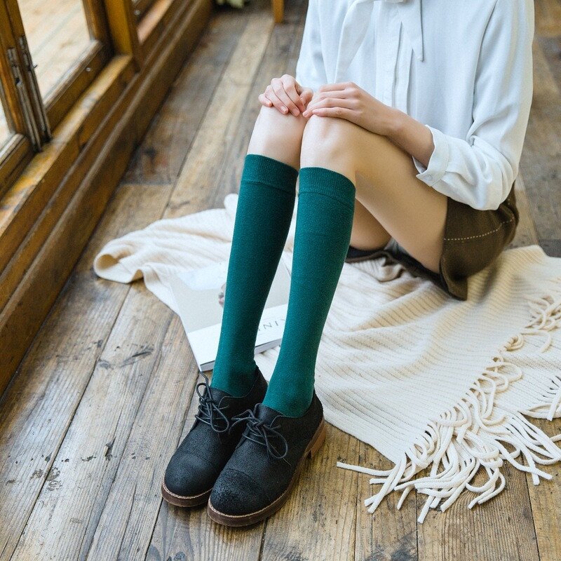 School Socks Factory - OEM Girl School Uniform Knee High
