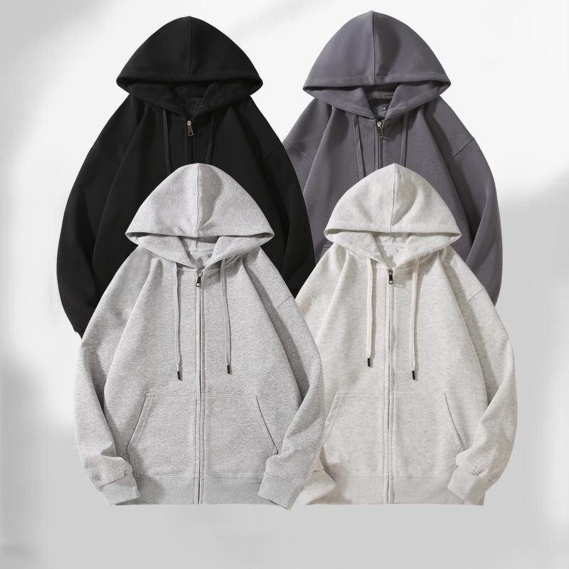 Zipper Hoodies Factory - OEM Custom Logo Embroidery Men's Zipper