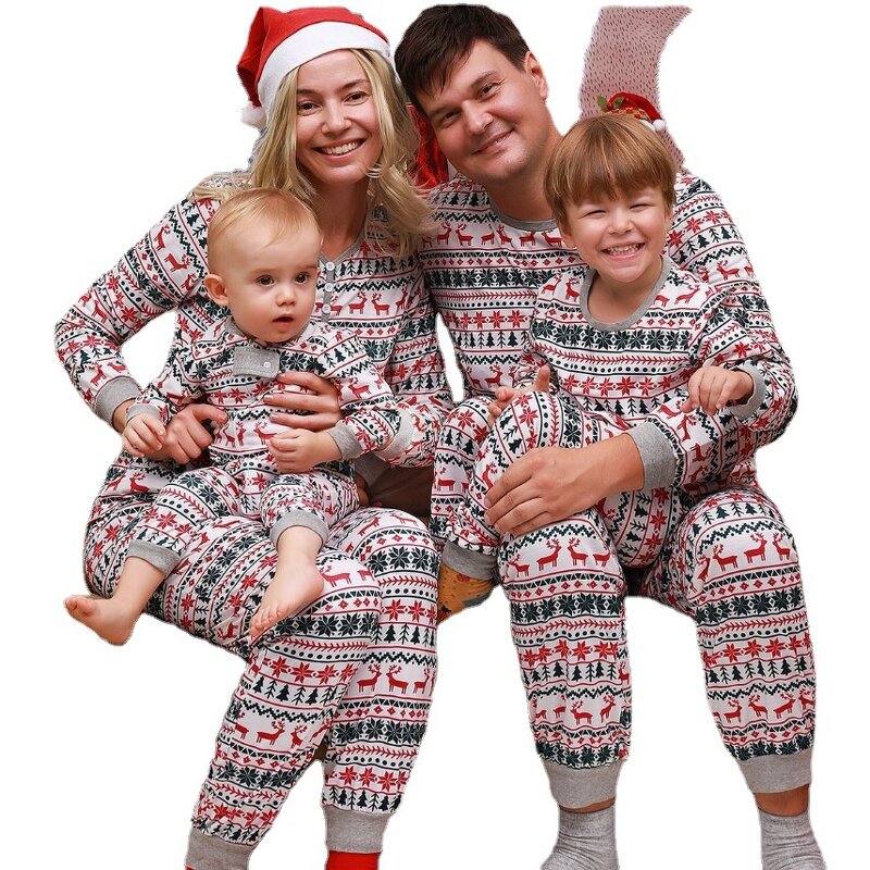 Christmas Pajamas Manufacturer - OEM Family Matching New Year Set