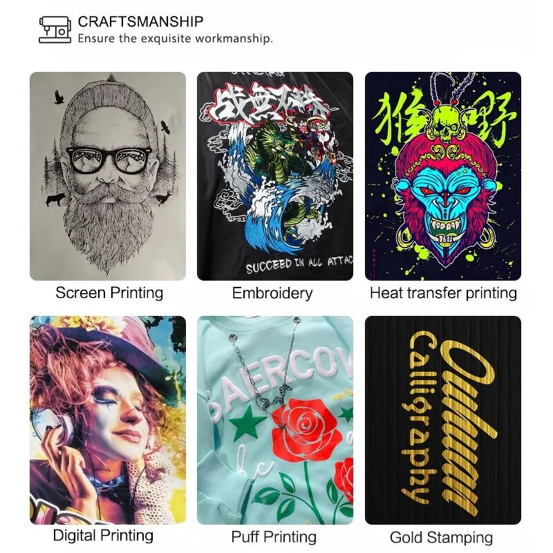 T-Shirt Manufacturer - OEM 100% Cotton Heavyweight Oversized Men's