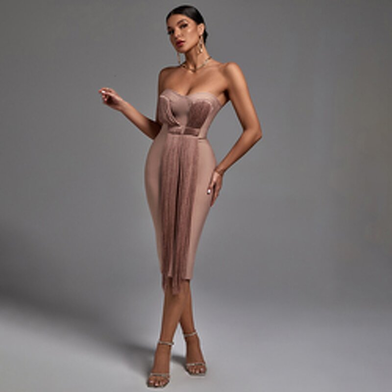 Bodycon Dress Supplier - OEM Custom Sexy Lady Sleeveless Club