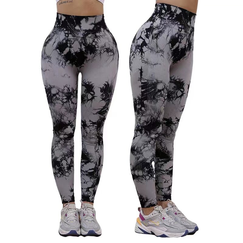 Leggings Factory - OEM Tie Dye Seamless High Waist Yoga