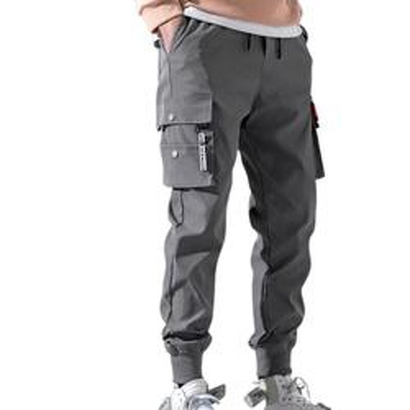 Cargo Pants Factory - OEM Custom Elastic Plus Size Multi-pocket