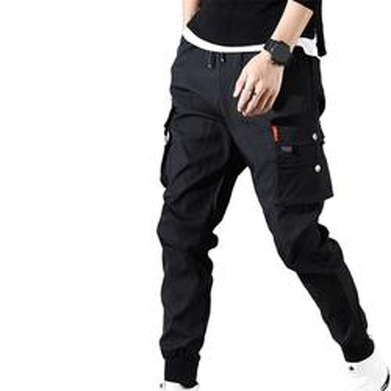 Cargo Pants Factory - OEM Custom Elastic Plus Size Multi-pocket