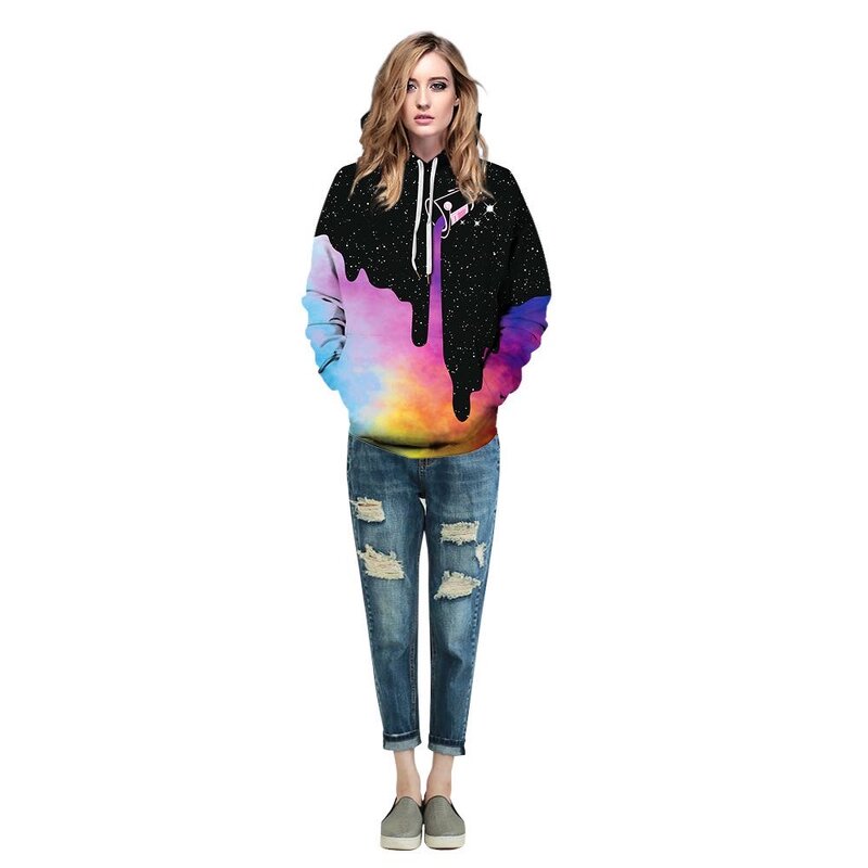Sweatshirts Supplier - OEM Wholesale Sublimation 3D Printed Hoodie