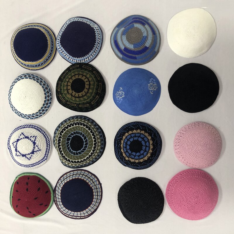 Kippah Hat Manufacturer - OEM Custom Jewish Knitted Embroidery