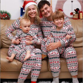 Christmas Pajamas Manufacturer - OEM Family Matching New Year Set