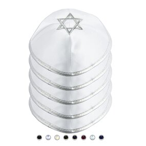 Yamaka Hat Factory - OEM Custom Israel Embroidered Satin Judaica