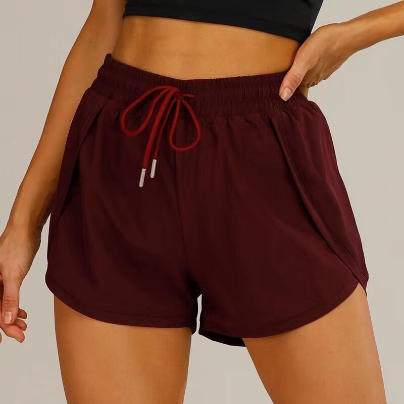 Running Shorts Supplier - OEM Custom Women With Pocket 2 in 1