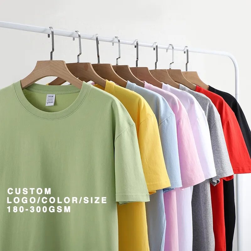 T-Shirt Manufacturer - OEM 100% Cotton Heavyweight Oversized Men's