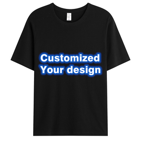 T-Shirt Supplier - OEM Custom Men's Heavyweight Screen Print
