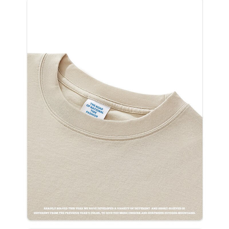 T-Shirt Manufacturer - OEM Custom Printing Streetwear Drop Shoulder