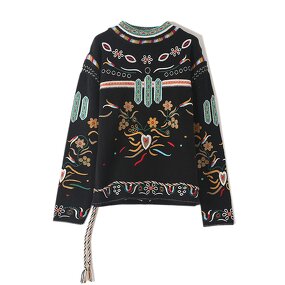 Knitted Sweater Manufacturer - OEM Custom Luxury Women Embroidered
