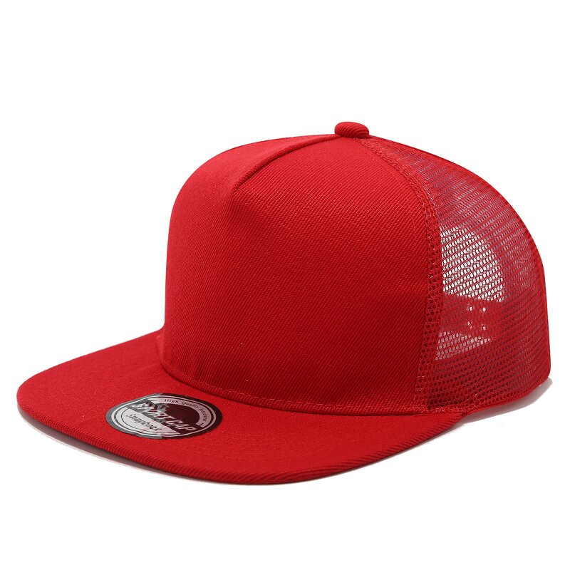 Trucker Hat Supplier - OEM Customized Leather Patch 5 Panels