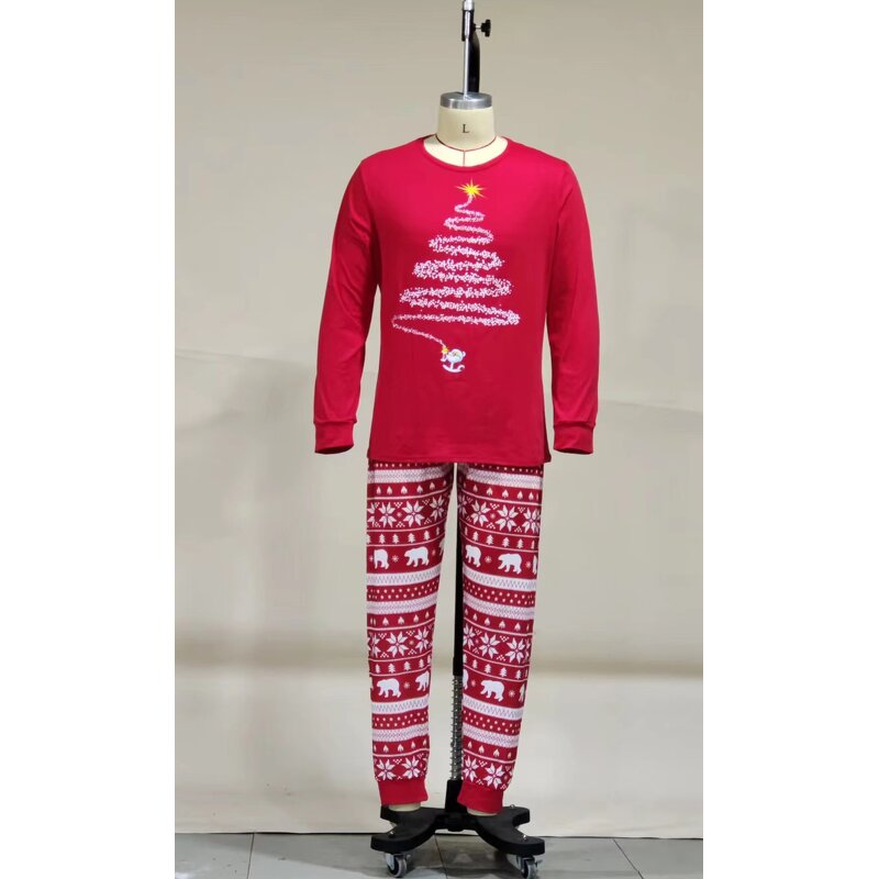 Christmas Pajamas Supplier - OEM Printed Matching Family Xmas Set