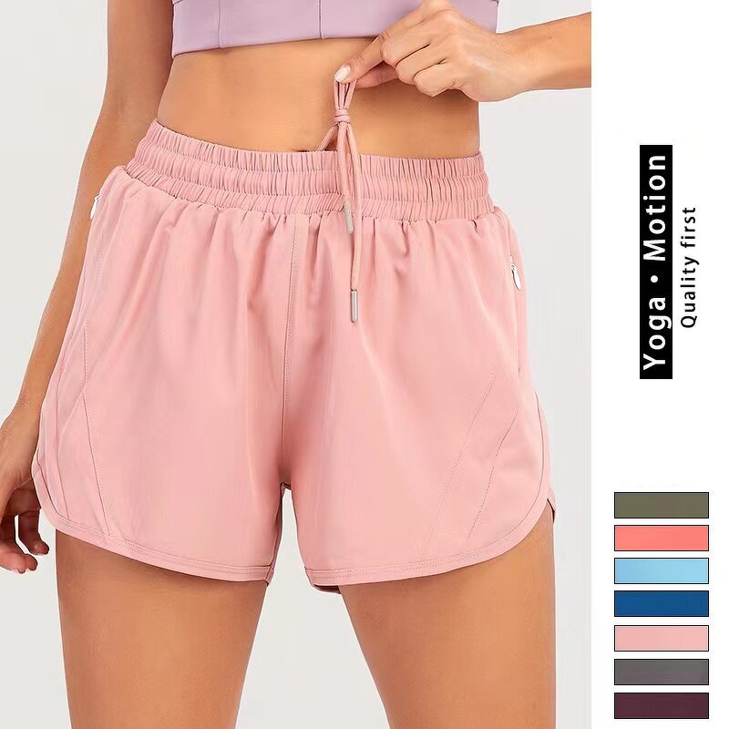 Yoga Shorts Factory - OEM 2 in 1 Quick Dry Polyester Workout