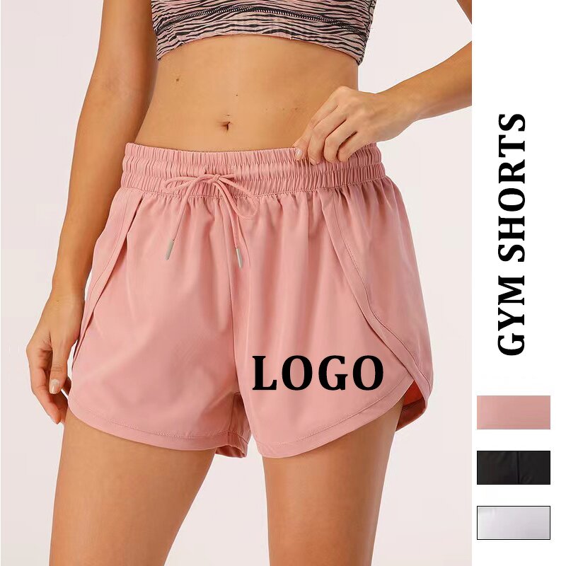 Running Shorts Supplier - OEM Custom Women With Pocket 2 in 1