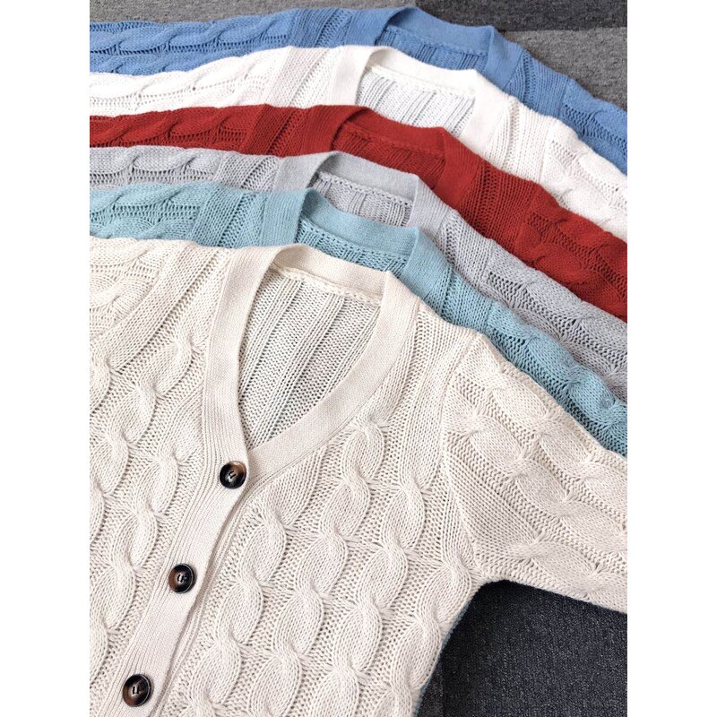 Cardigan Manufacturer - OEM Women's Pockets Loose Casual Open