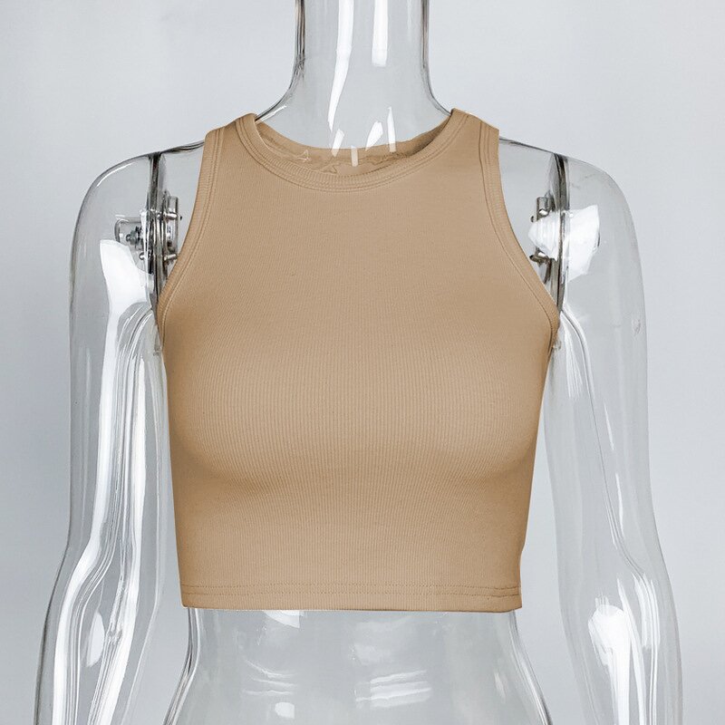 Crop Top Factory - OEM Custom Print Ladies Cotton Knitted