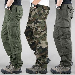 Cargo Pants Supplier - OEM New Arrival Multi Pockets Camo