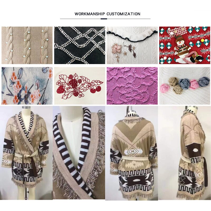 Knitted Sweater Factory - OEM Custom Jacquard Pullover Knitwear