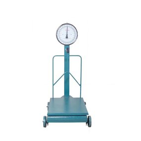 Mechanical Platform Scale Factory - 100kg Tower Mounted Beam with Pointer