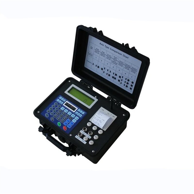 Mobile Axle Weigh Pad Factory - 1-20t Vehicle Overload Wireless with Ramp