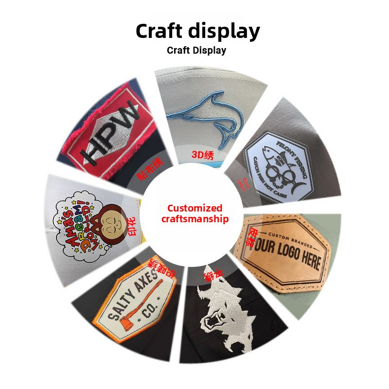 Hip-Hop Baseball Cap Supplier - OEM Otto Camouflage 5-Panel Hard