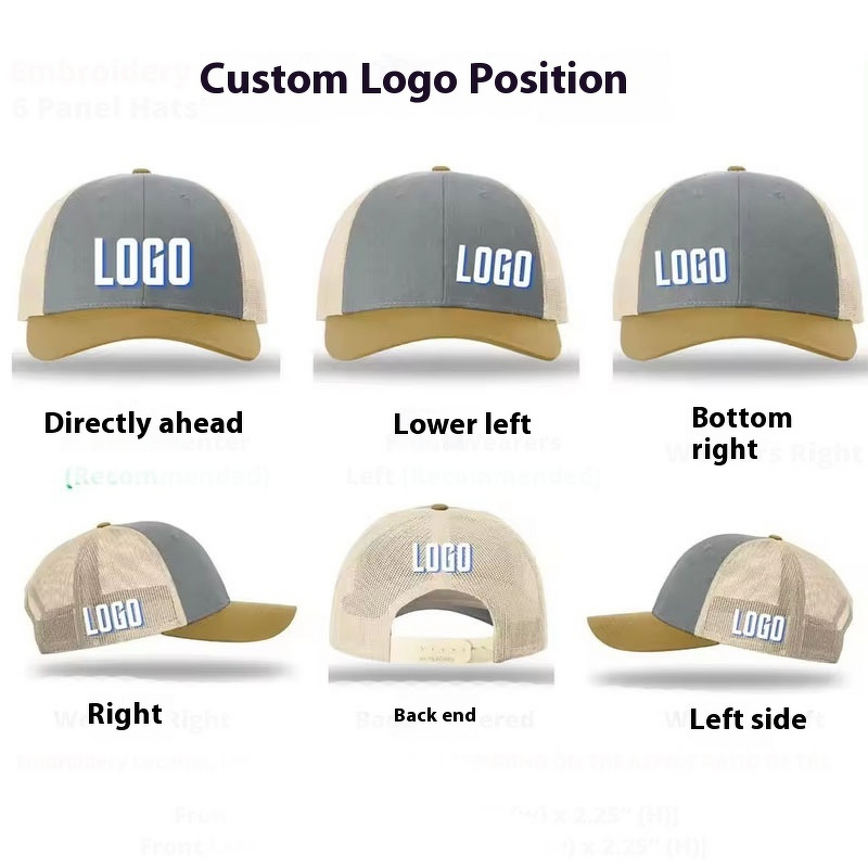 Baseball Cap Factory - OEM Cross-Border 5-Piece Sports 3D Embroidered