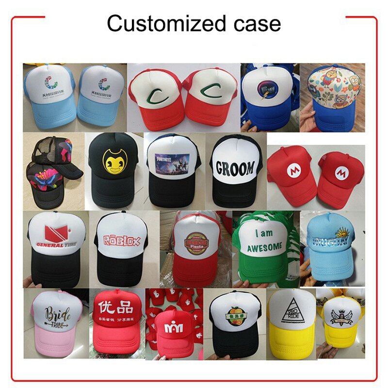 Trucker Hat Supplier - OEM Custom Logo Embroidery 5 Panel Sublimation