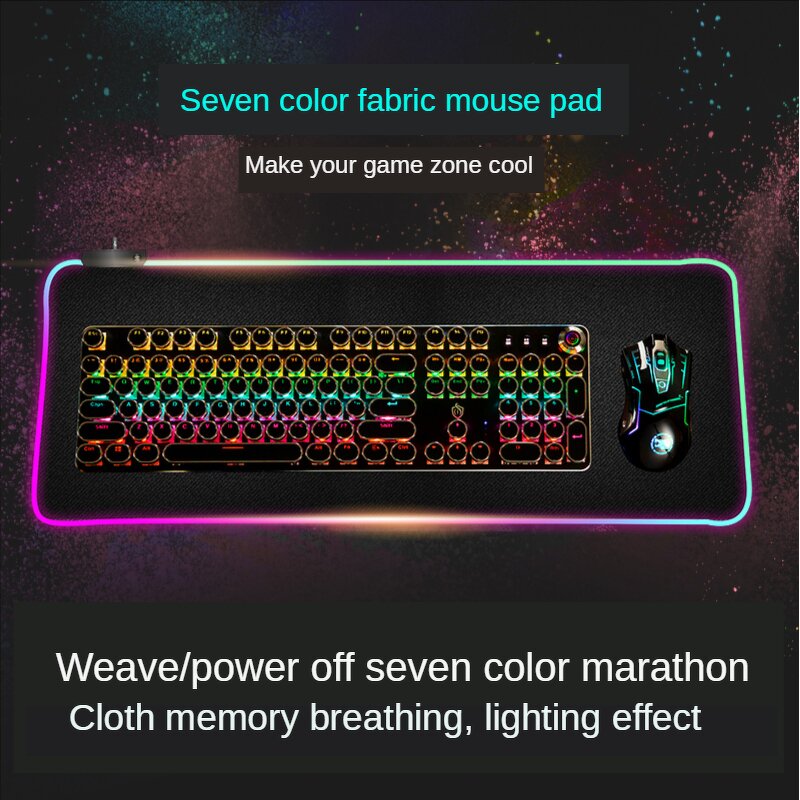 RGB Mousepad Manufacturer - OEM LED Mouse Pad Large Gaming Mat