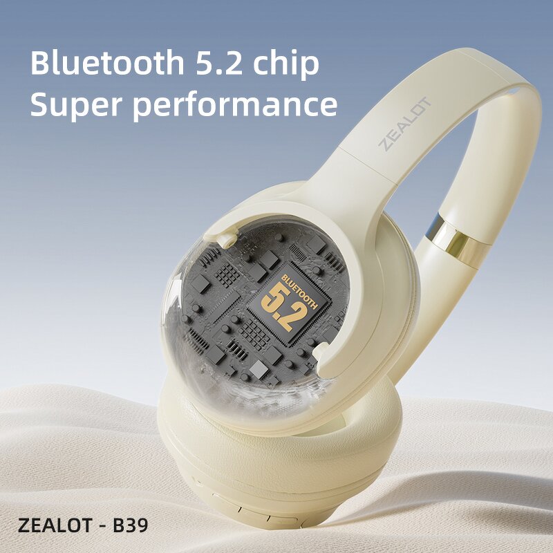 Over-Ear Headphones Manufacturer - OEM ZEALOT B39 Foldable Wireless