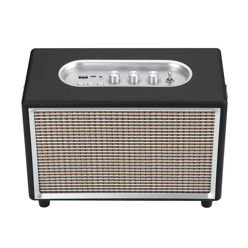 Desktop Speakers Supplier - OEM M8 40W Wood Bookshelf Stereo