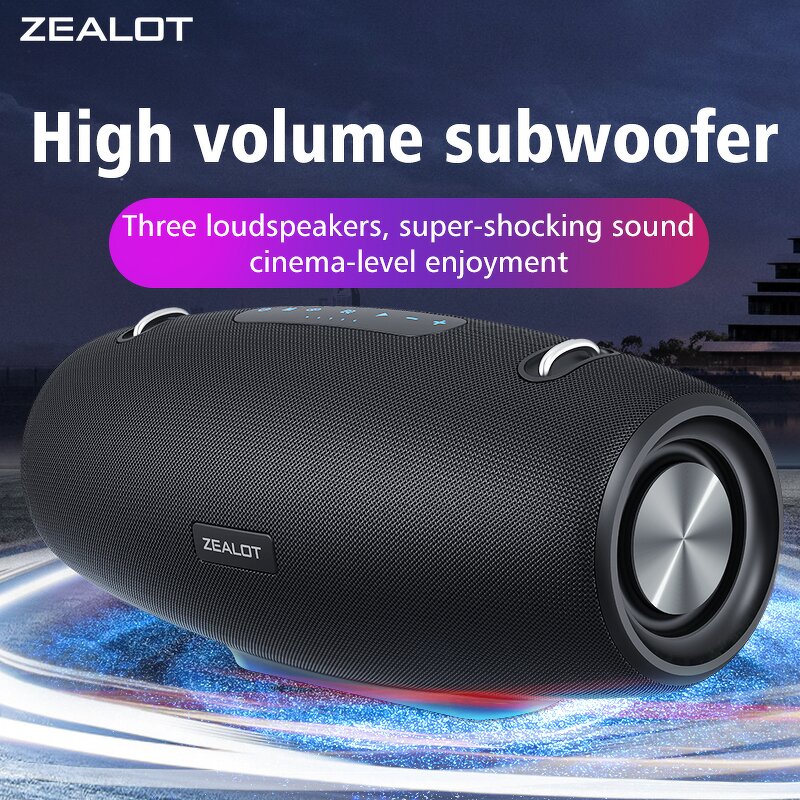 Karaoke Speaker Supplier - OEM ZEALOT S67 Portable with Microphone