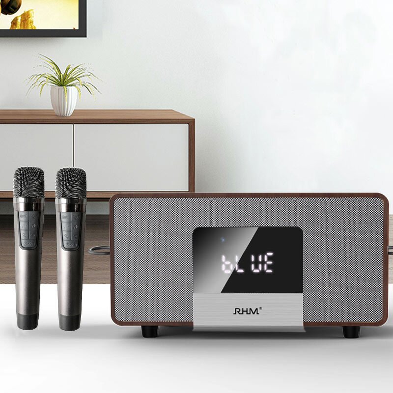 Karaoke System Supplier - OEM RHM Home Karaoke with Wireless Mics