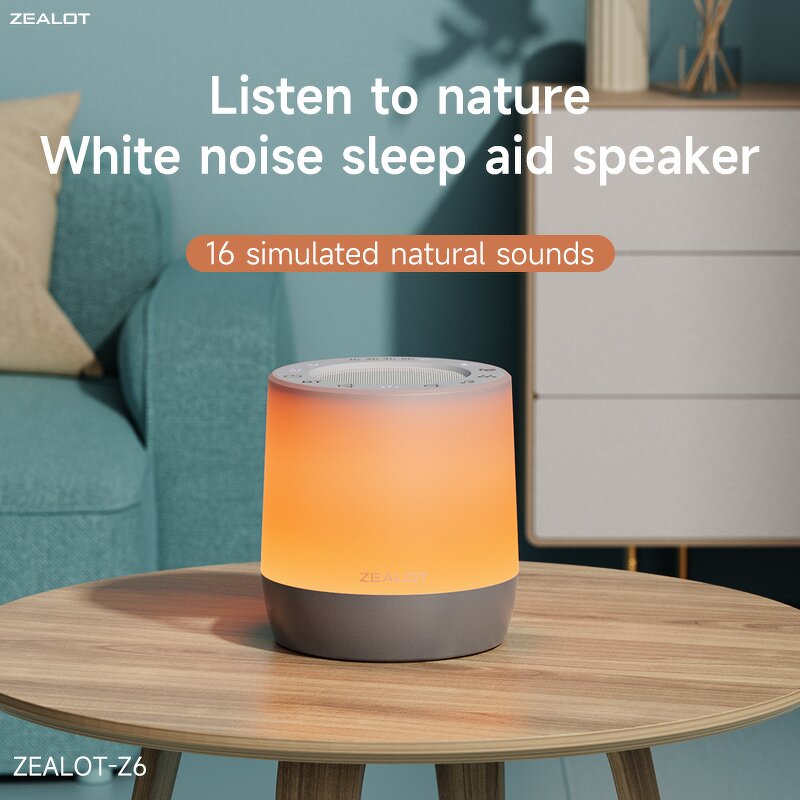 White Noise Machine Manufacturer - OEM ZEALOT Z6 with Night Lights