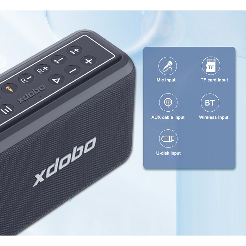 Portable Speaker Manufacturer - OEM Xdobo X8 Pro Karaoke IPX5