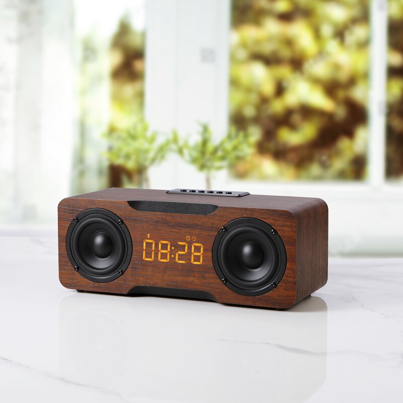 Wireless Speaker Factory - OEM 30W Retro Wooden Stereo Sound