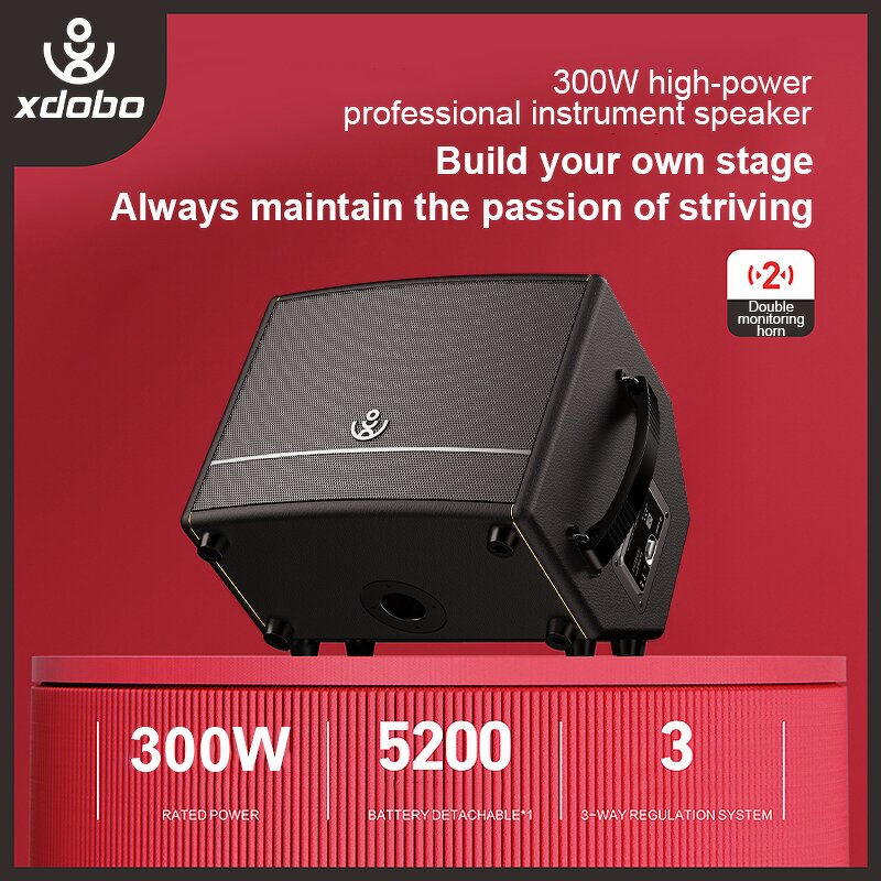 PA Speaker Factory - OEM XDOBO Portable Battery-Powered 300W