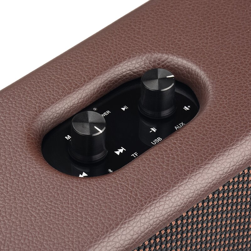 Vintage Speaker Supplier - OEM Retro Wooden Strong Bass Wireless