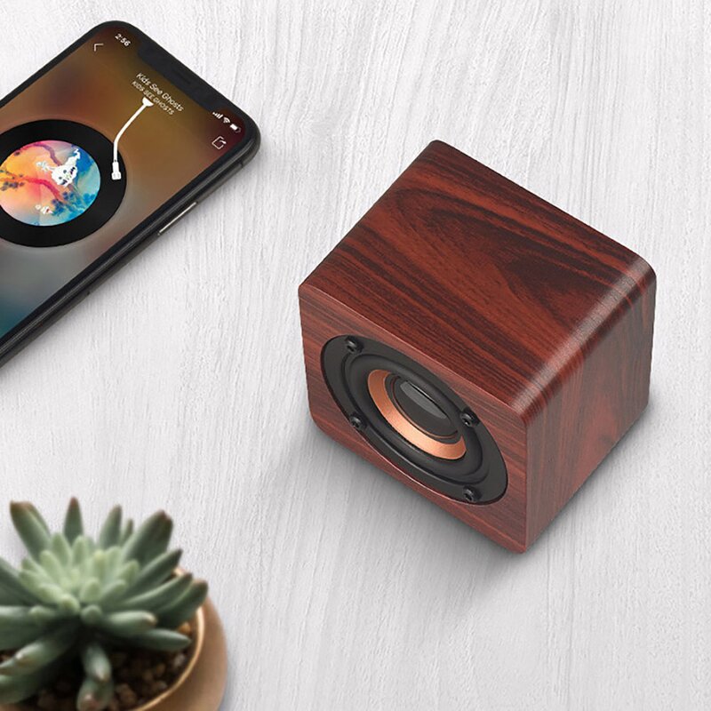 Wireless Speaker Supplier - OEM High-quality Mini Wooden Box Retro