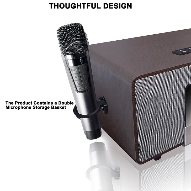 Karaoke System Supplier - OEM RHM Home Karaoke with Wireless Mics