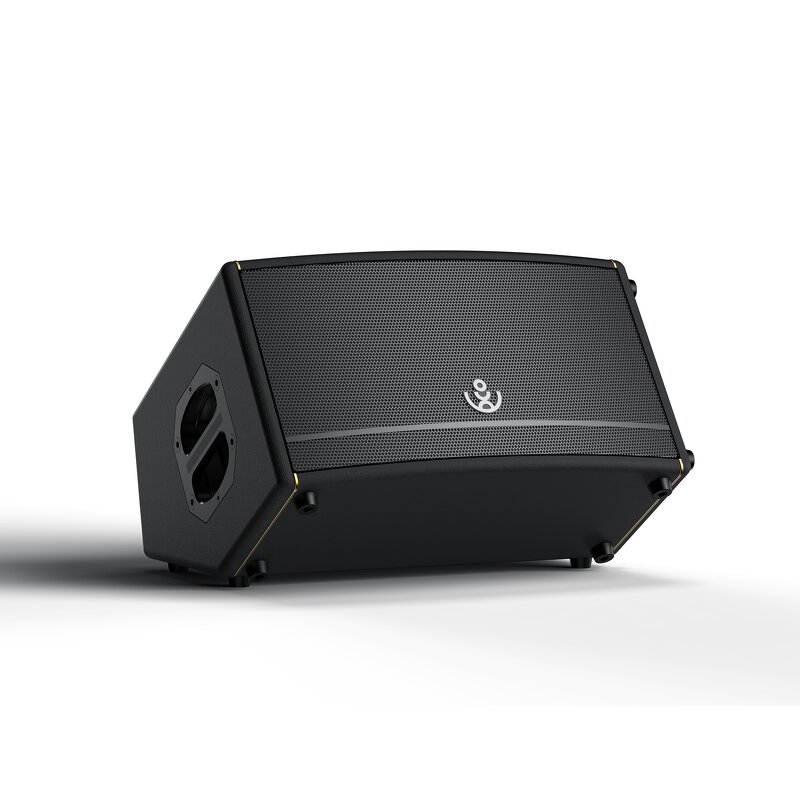 Stage Monitor Manufacturer - OEM 600W RMS Double 8" Floor Monitor