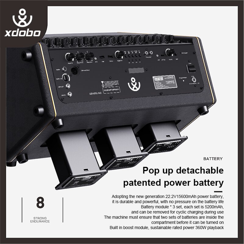 Stage Monitor Manufacturer - OEM 600W RMS Double 8" Floor Monitor