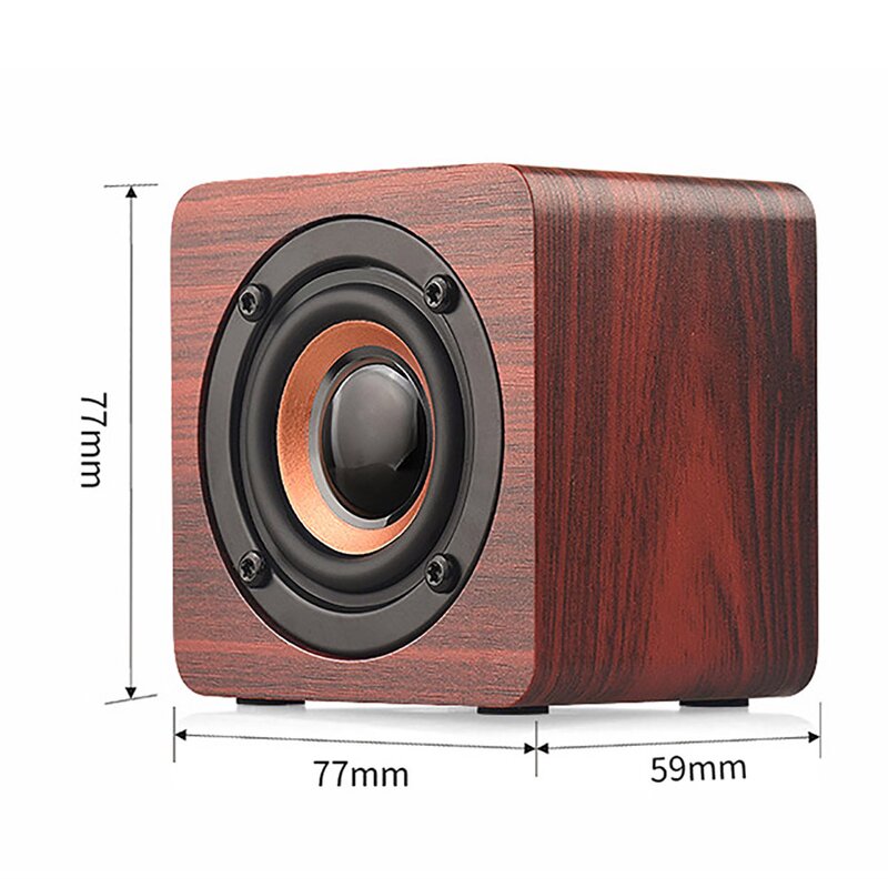 Wireless Speaker Supplier - OEM High-quality Mini Wooden Box Retro