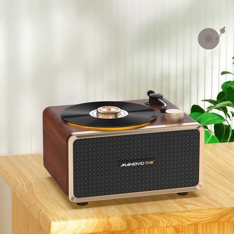 Vinyl Record Speaker Supplier - OEM Manovo C1 60W 2 In-1 Portable