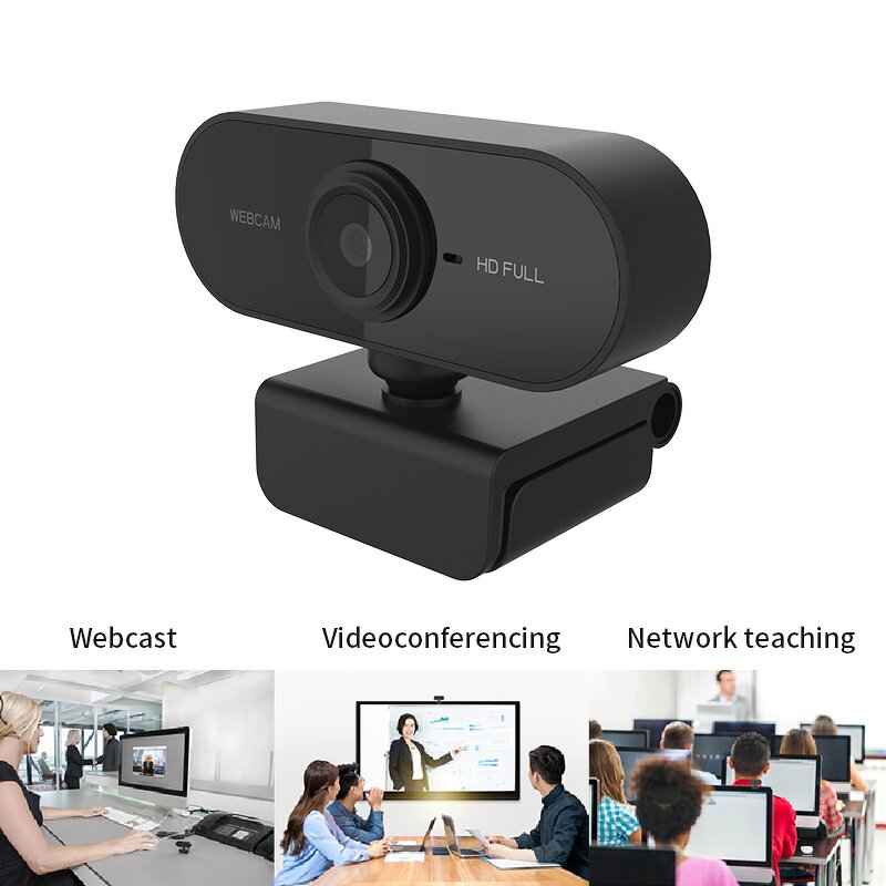 Webcam Factory - OEM 1080P HD Mini PC Desktop Rotatable