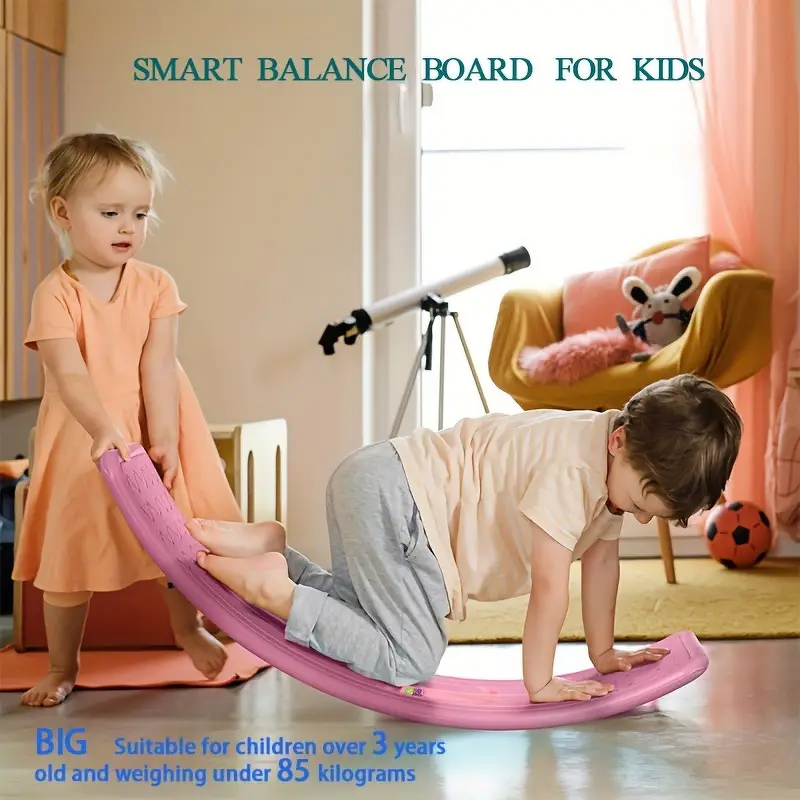 Balance Board Factory - Indoor Plastic Montessori Sensory Wobble Toy Anti Slip